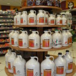 maple syrup point of sale display